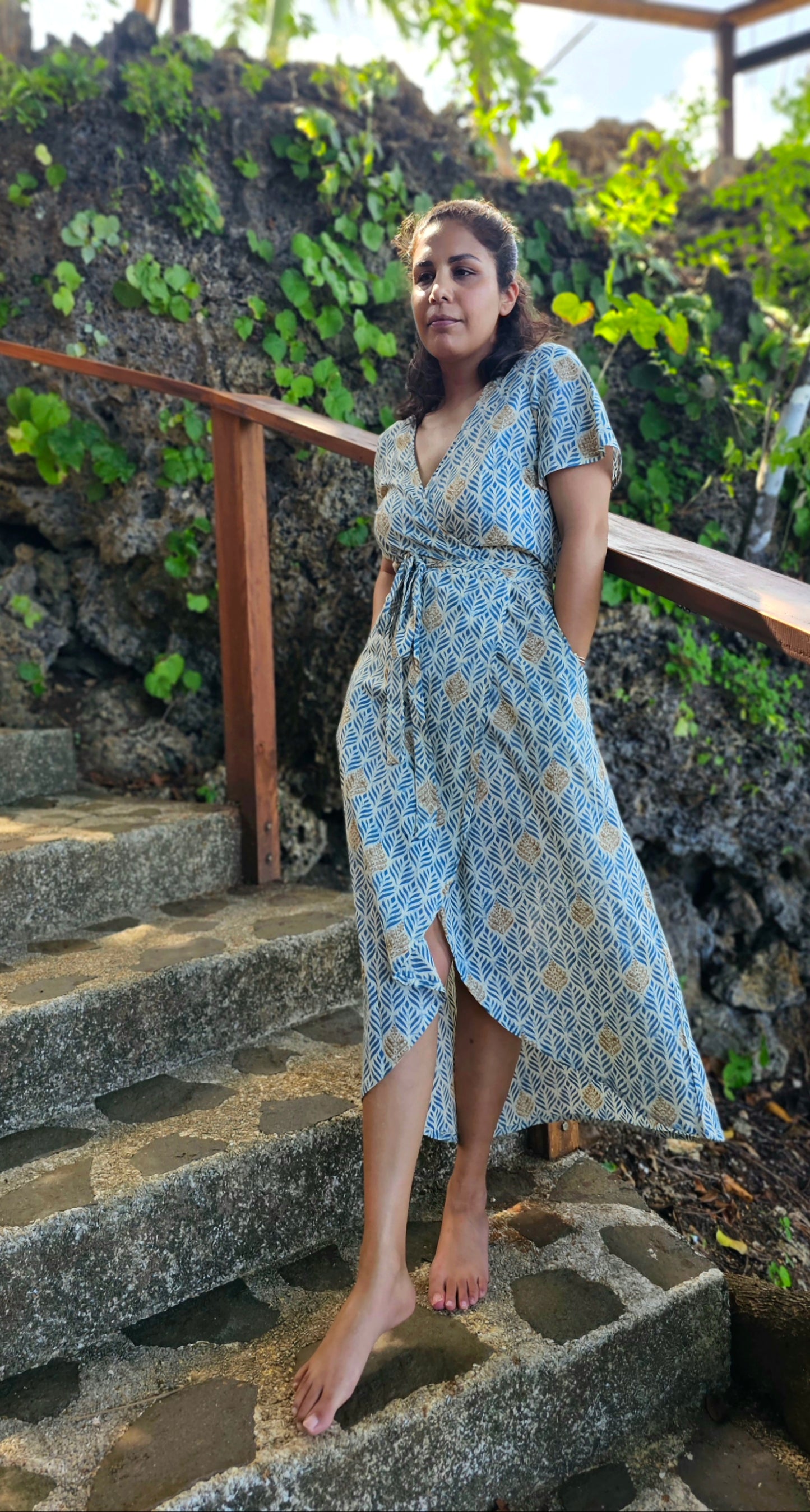 Neela Wrap Dress