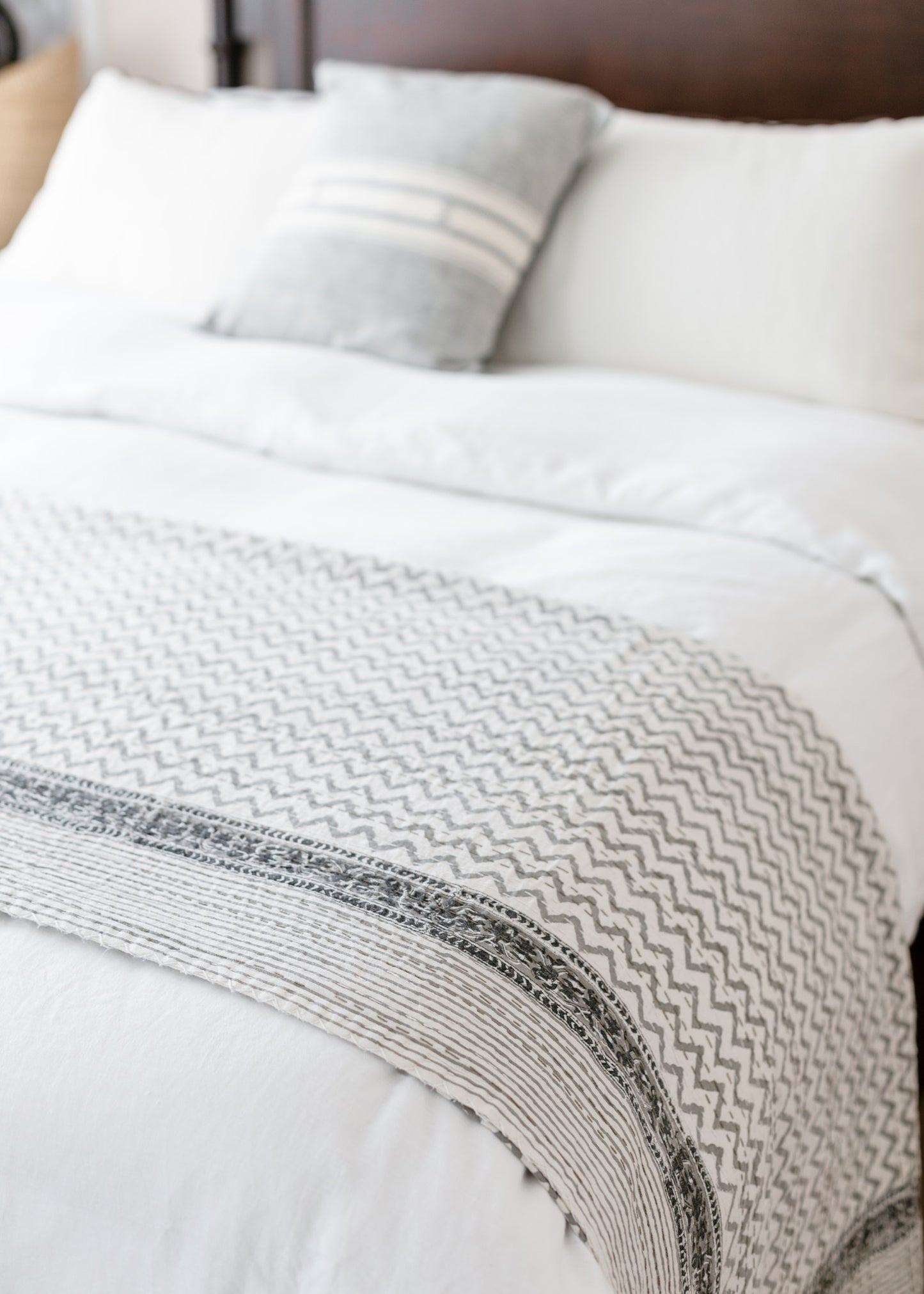 Jaipur Kantha Bed Cover