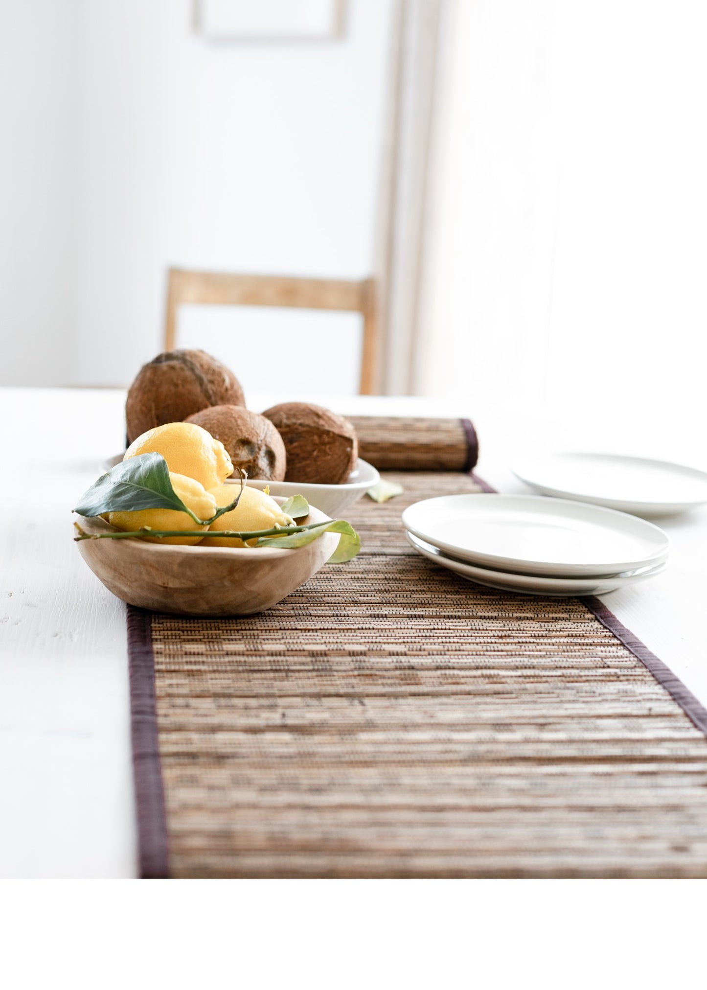 Table Runner-Coconut