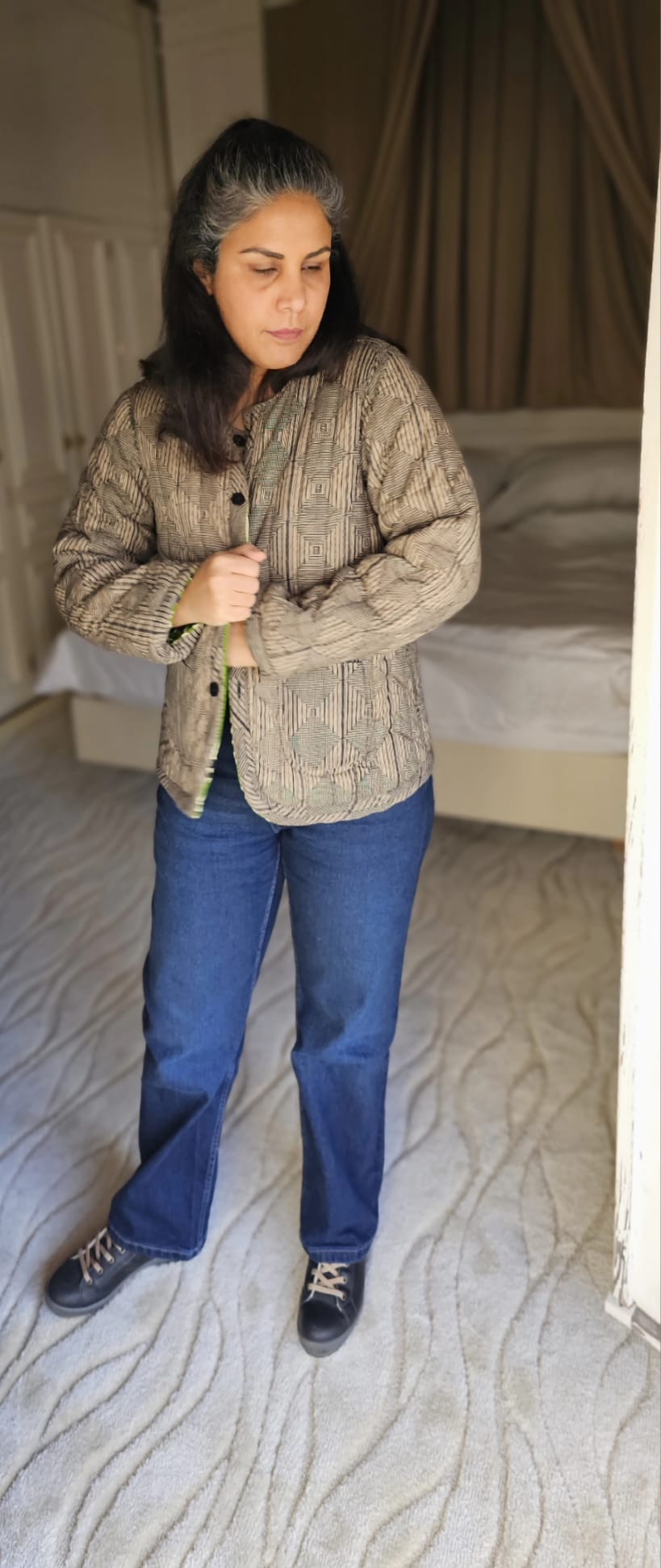 Greenfields Jacket | Reversible Quilted Design