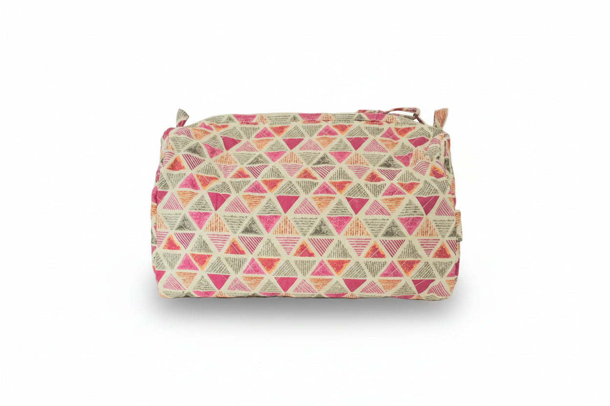 Quilted Beauty Bag Confetti