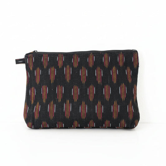 Big Beauty Bag Ikat Black