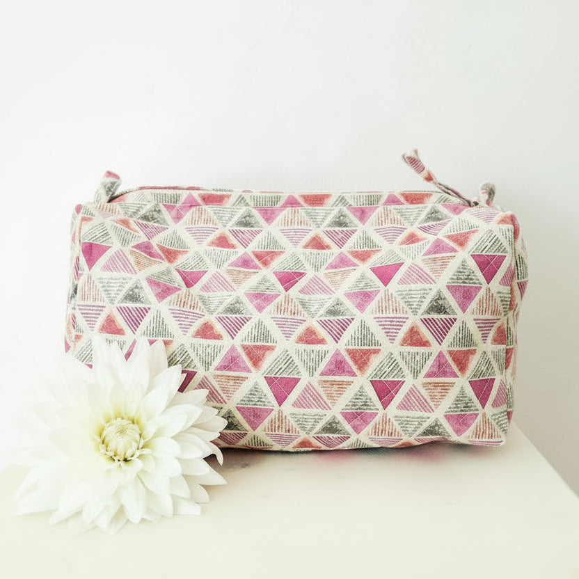 Quilted Beauty Bag Confetti