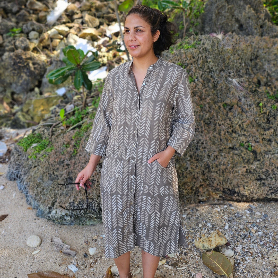 Batik dress cotton