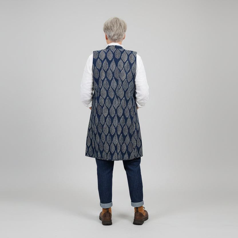 patterned vest 