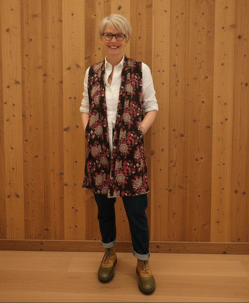 Folral arty Gilet
