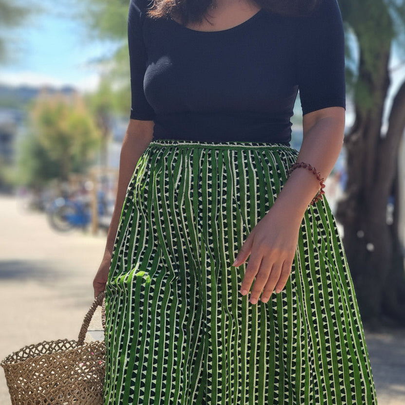 Summer skirt midi
