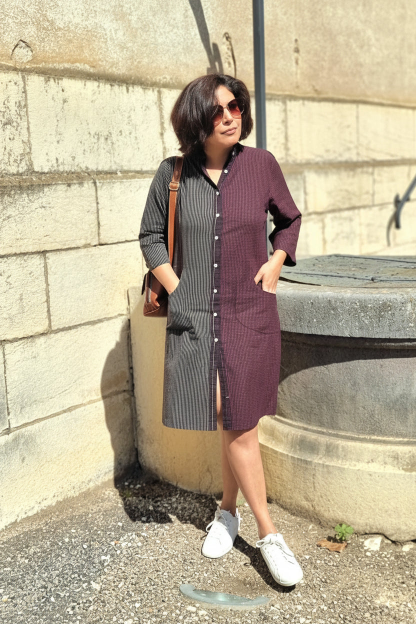 Helen Shirt Dress | Versatile Cotton Comfort
