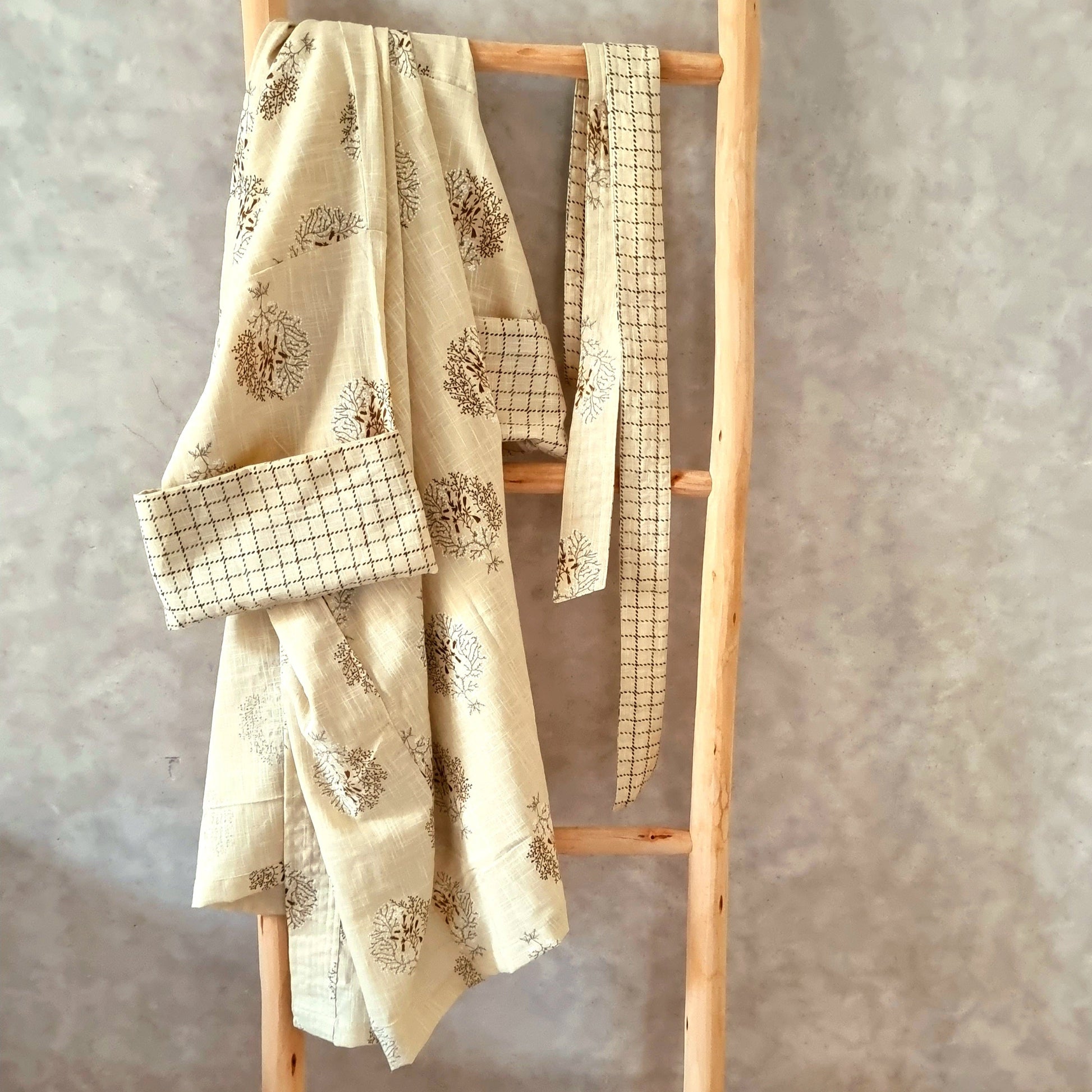 Indian Summer Robe | Sustainable Linen Fashion