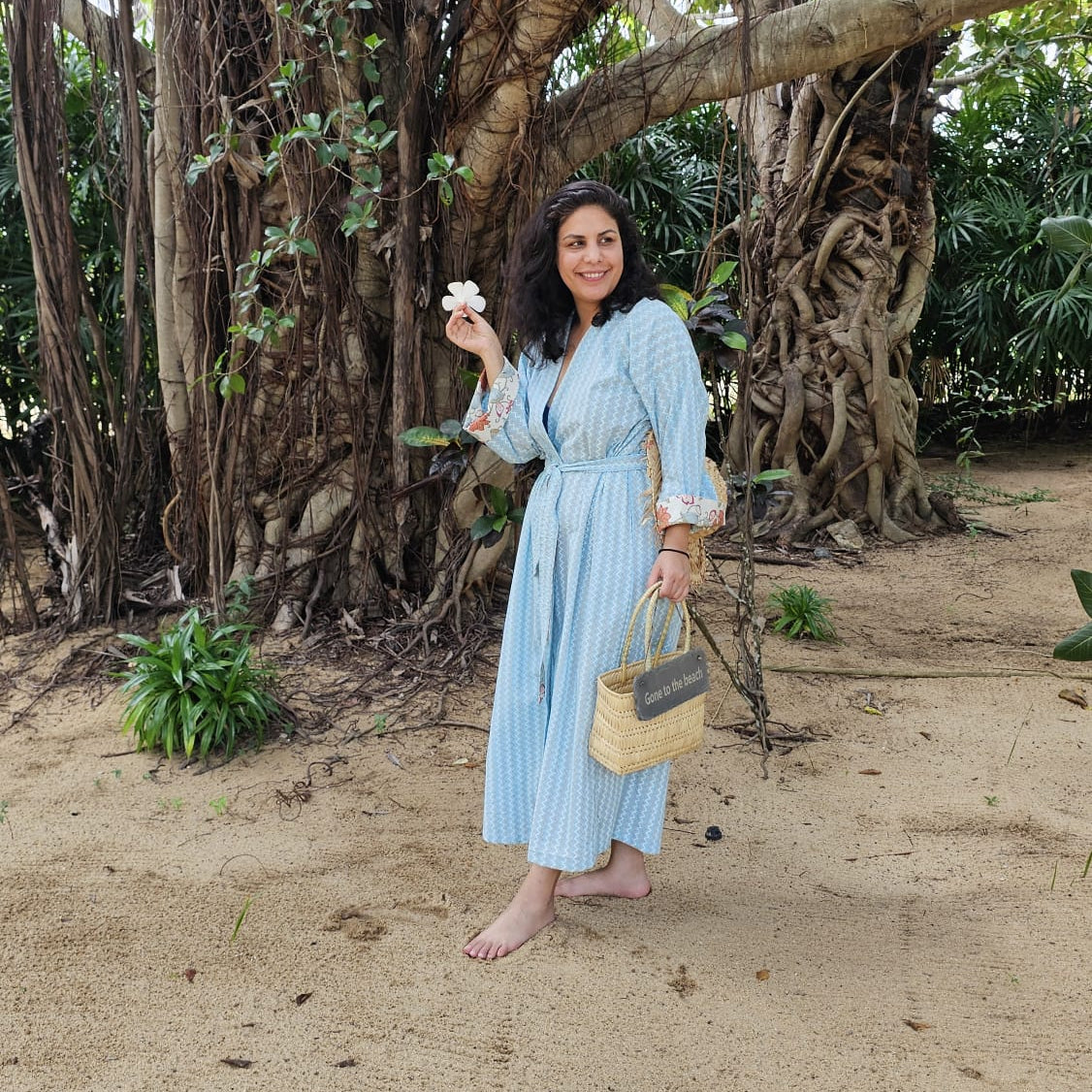 Kimono Linen Wave