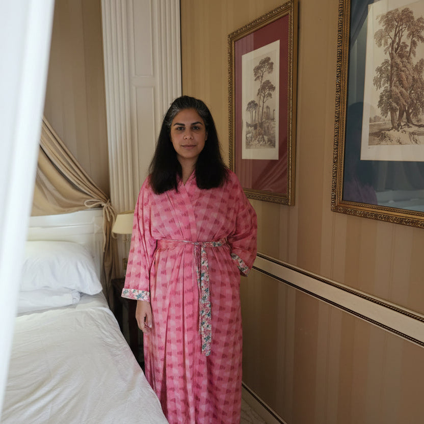 Robe Kimono Rose Valley