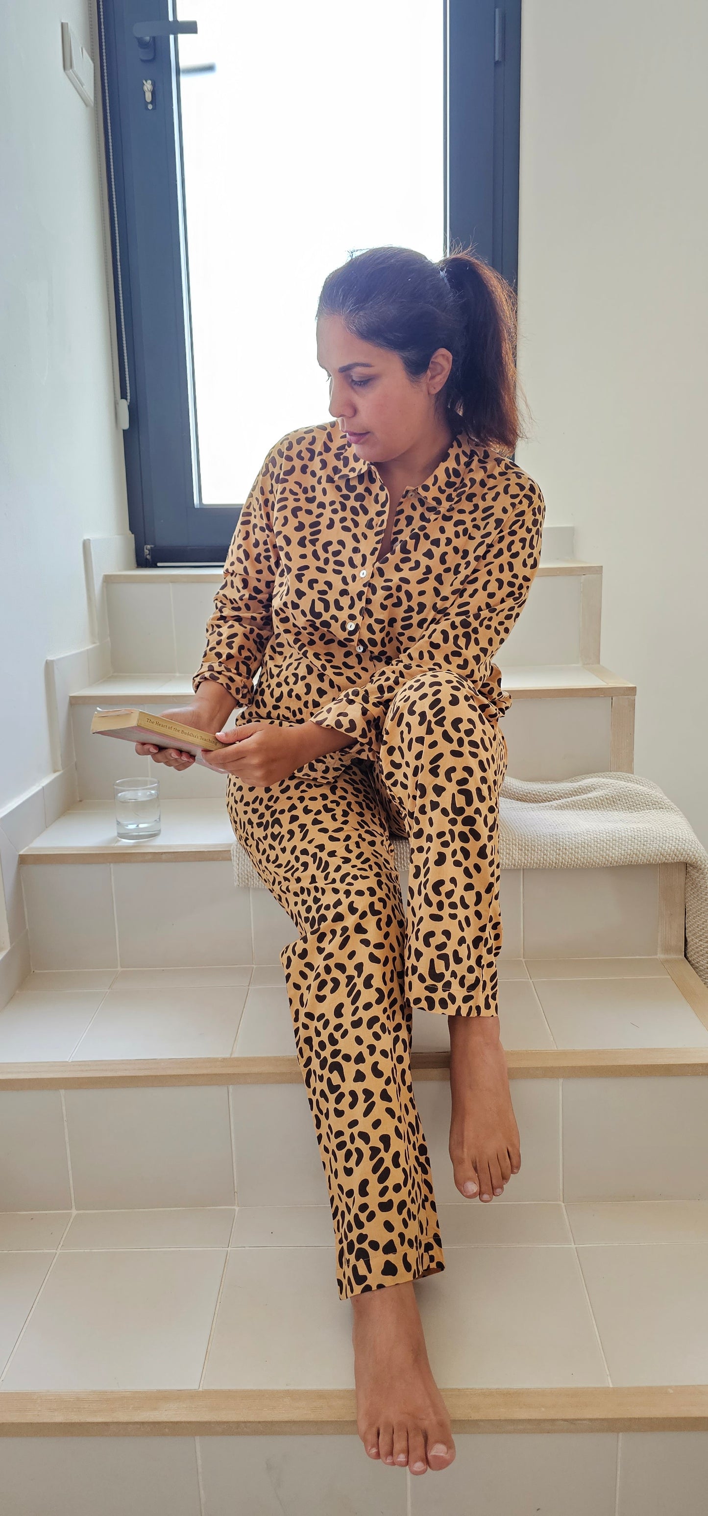 Pajamas Leopard Set