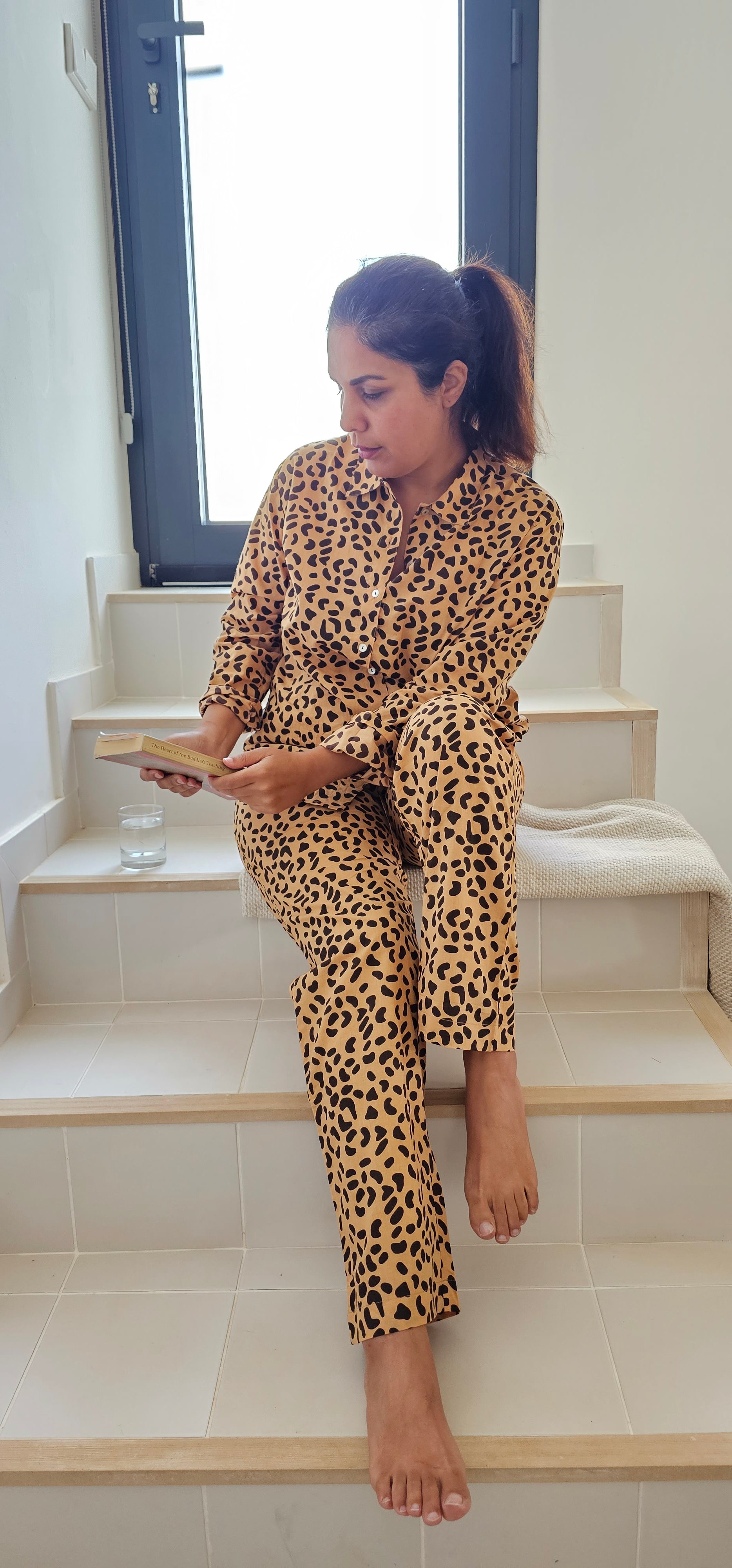 Pajamas Leopard Set