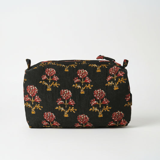 Quilted Beauty Bag Roses
