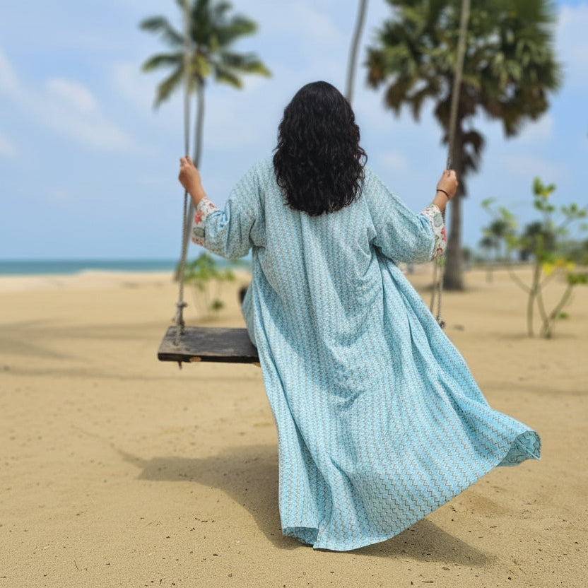 Kimono Linen Wave