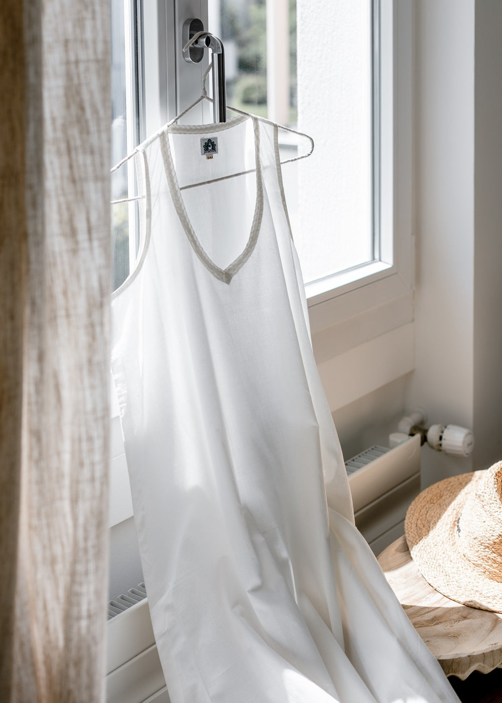 White Slip Dress