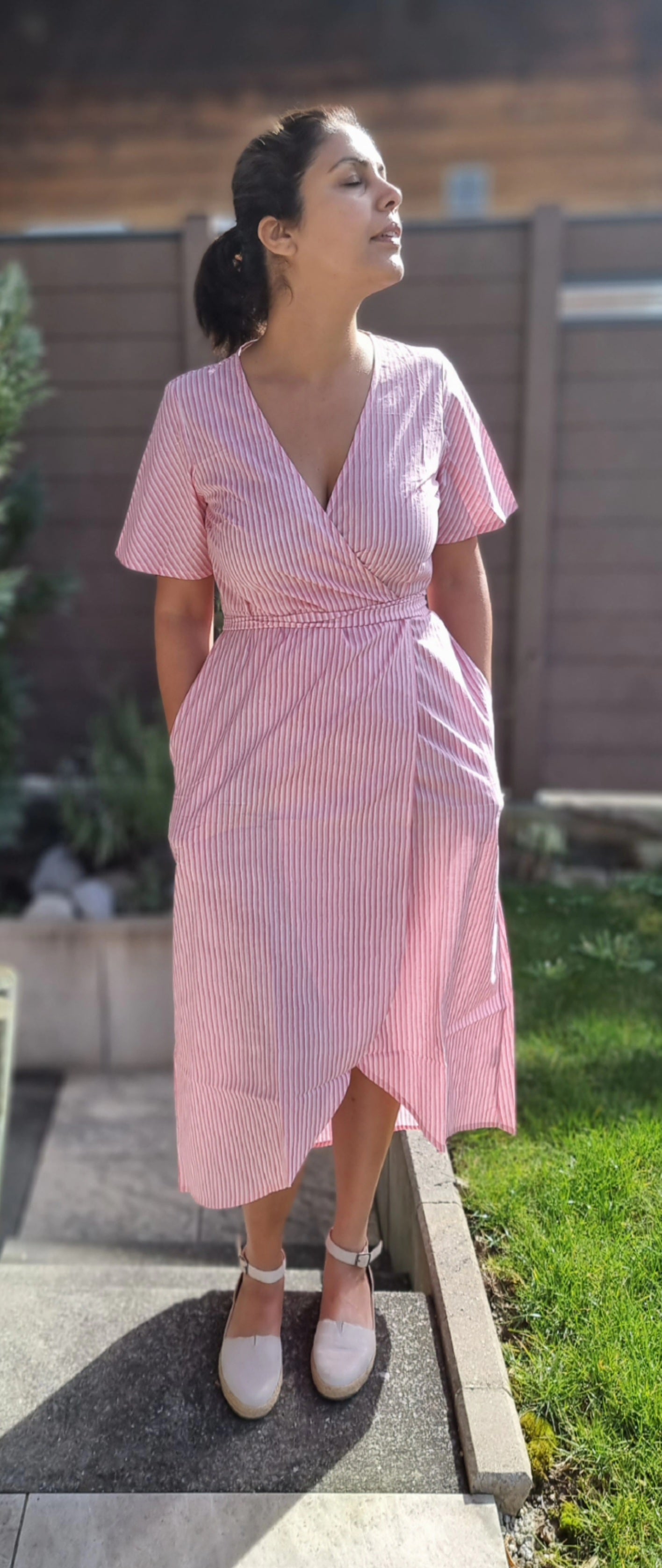 Wrap Dress | Eco-Friendly Comfort | Peacock Store